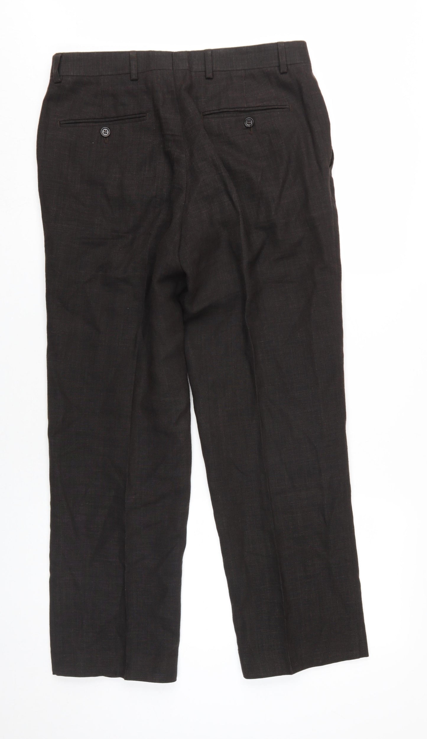 Marks & Spencer Men's Brown Dress Pants Size 32