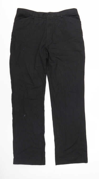 Tom Wolfe Men's Black Chino Trousers - Size L