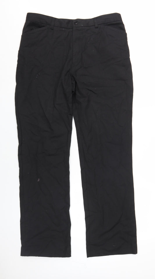Tom Wolfe Men's Black Chino Trousers - Size L