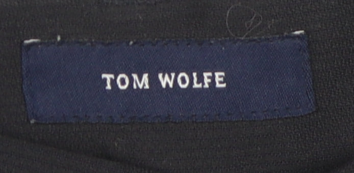Tom Wolfe Men's Black Chino Trousers - Size L