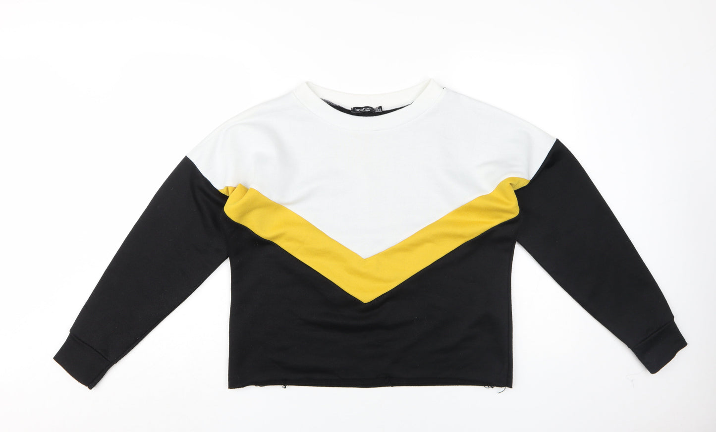 Womens UK Size 10 Boohoo Multicoloured Pullover Sweatshirt