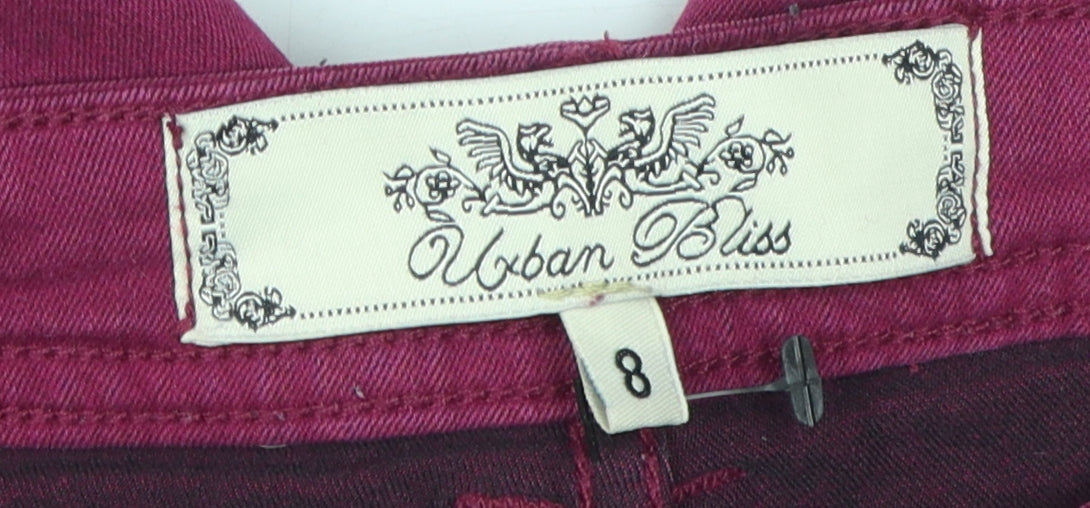 Urban Bliss Women's Red Skinny Jeans, Size 8