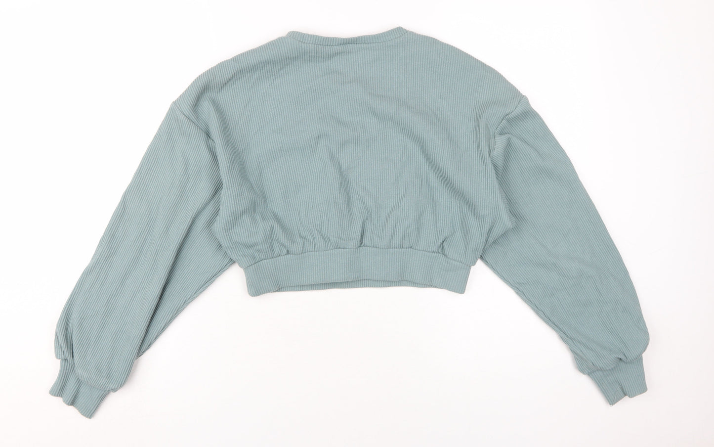 BO+TEE Womens Blue Pullover Sweatshirt L