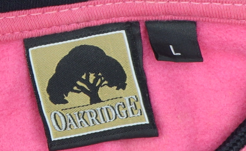 Oakridge Unisex Pink Hoodie, Large, University Style