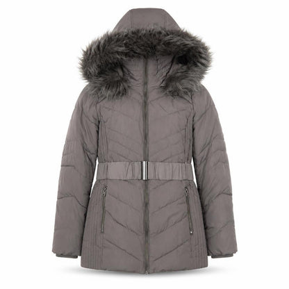 Womens UK Size S Wallis Grey Puffer Jacket