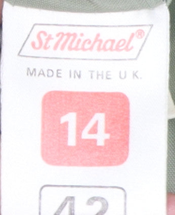 St Michael Women's Beige Anorak Jacket Size 14