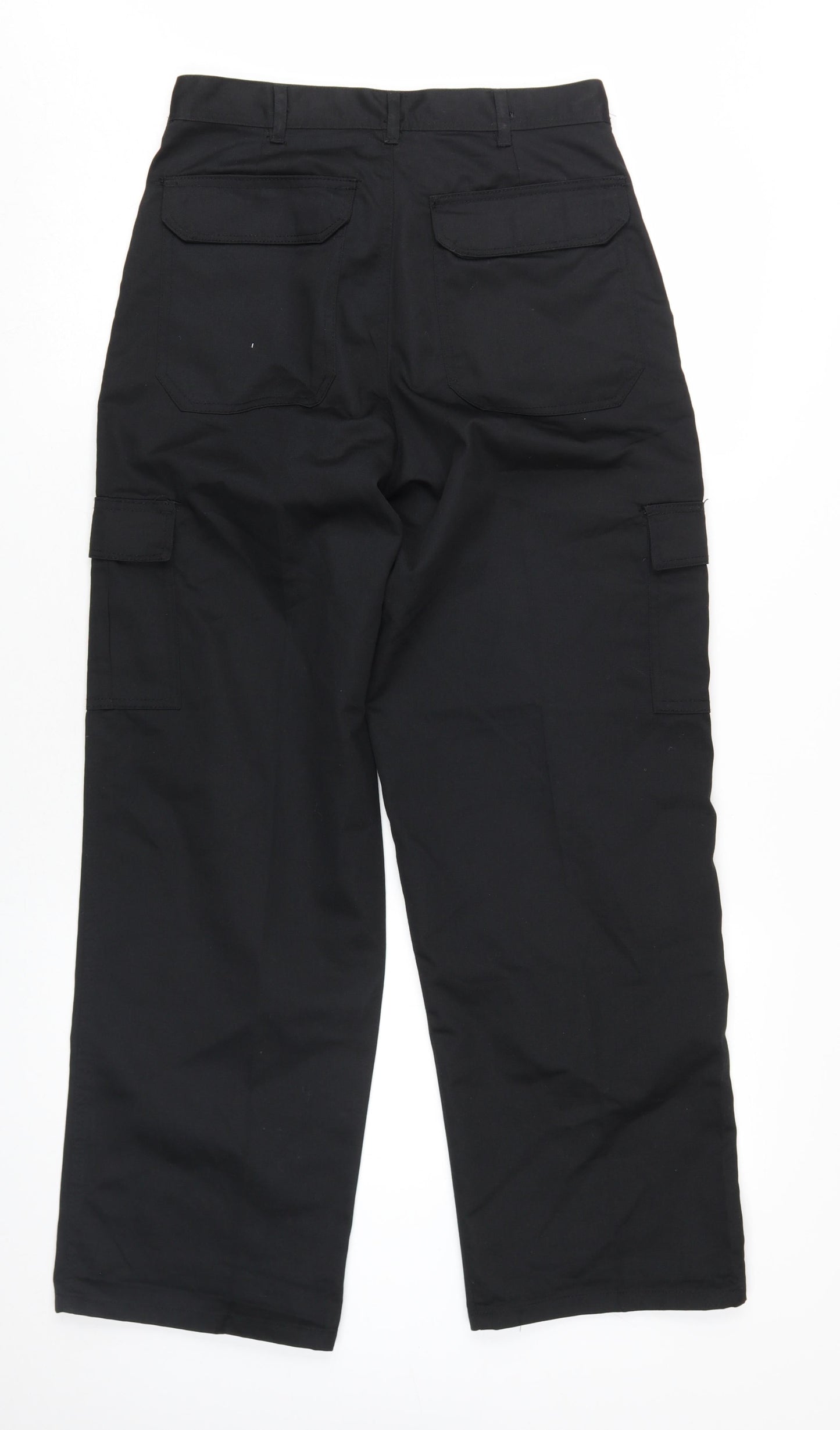 Absolute Apparel Men's Black Cargo Trousers 30 S