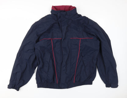 Mens UK Size M Marks and Spencer Blue Windbreaker Coat
