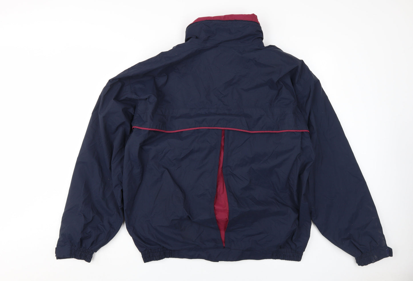 Mens UK Size M Marks and Spencer Blue Windbreaker Coat