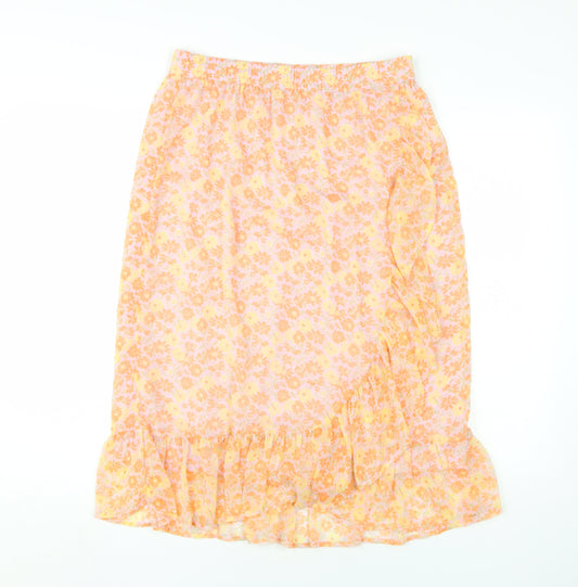 JdY Women's Multicoloured Floral Skirt M