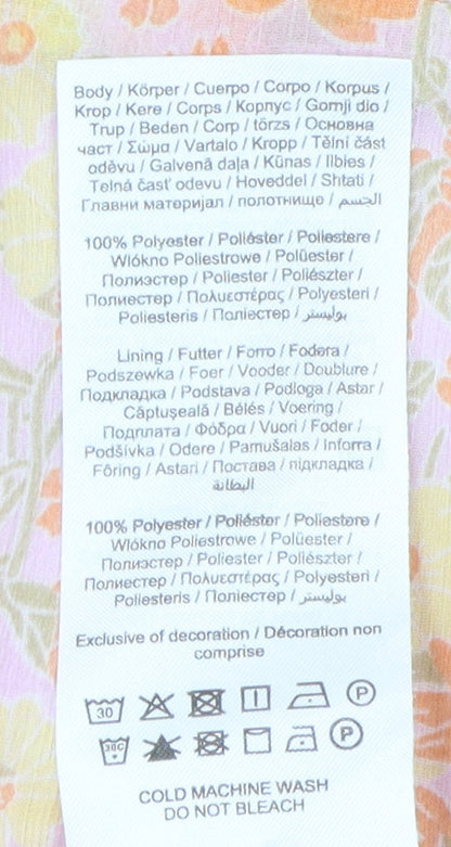 JdY Women's Multicoloured Floral Skirt M