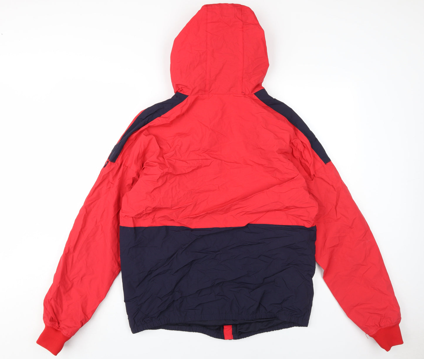Mens UK Size L Pull&Bear Multicoloured Windbreaker Coat