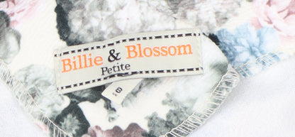 Dorothy Perkins Petite Floral Fit & Flare Dress Multicoloured