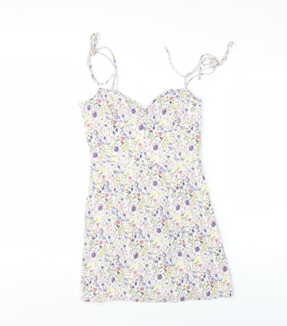 Wilfred Women's Floral Slip Dress, Multicoloured, Size 8