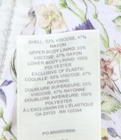Wilfred Women's Floral Slip Dress, Multicoloured, Size 8