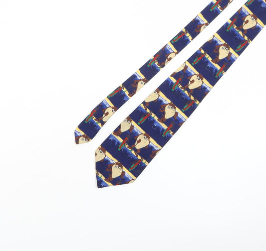 Looney Tunes Men's Multicoloured Tie Cartoon Theme