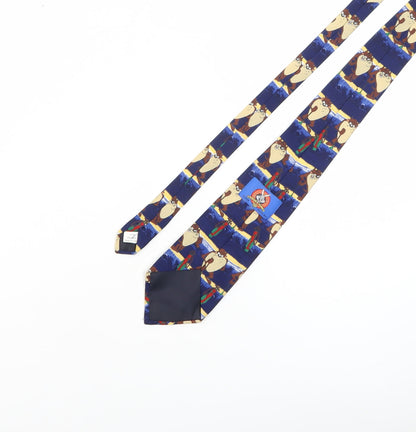 Looney Tunes Men's Multicoloured Tie Cartoon Theme