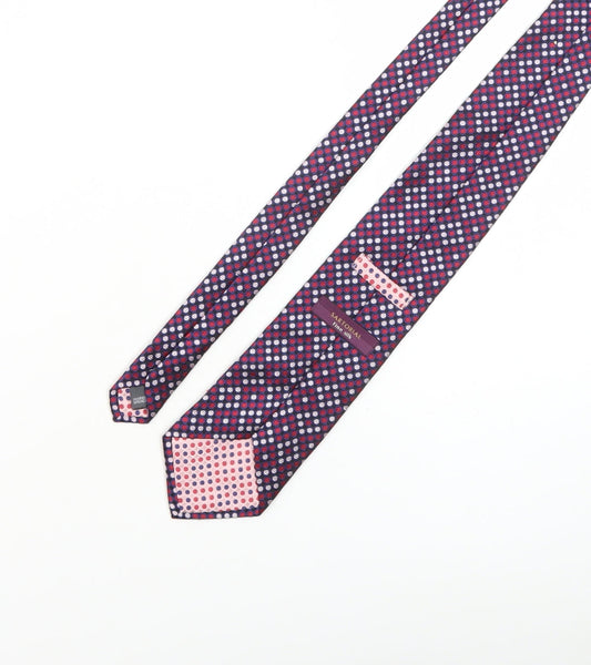 Sartorial Men's Multicoloured Silk Geometric Designer Tie