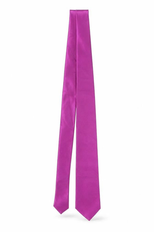 Mens Skopes Purple  100% Silk Pointed Tie