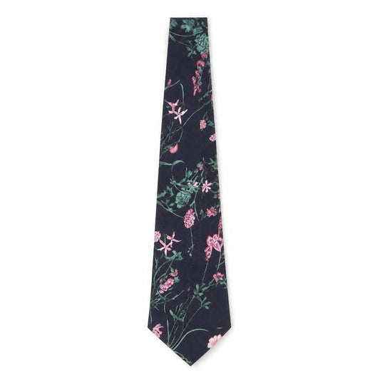 Front view of Red Herring Men's Floral Multicoloured Tie in Cotton Viscose