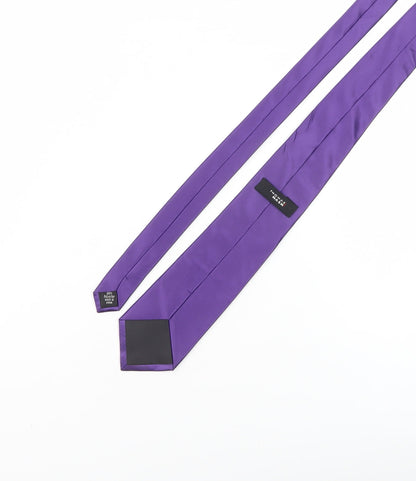Thomas Nash Men's Purple Tie in Polyester, One Size