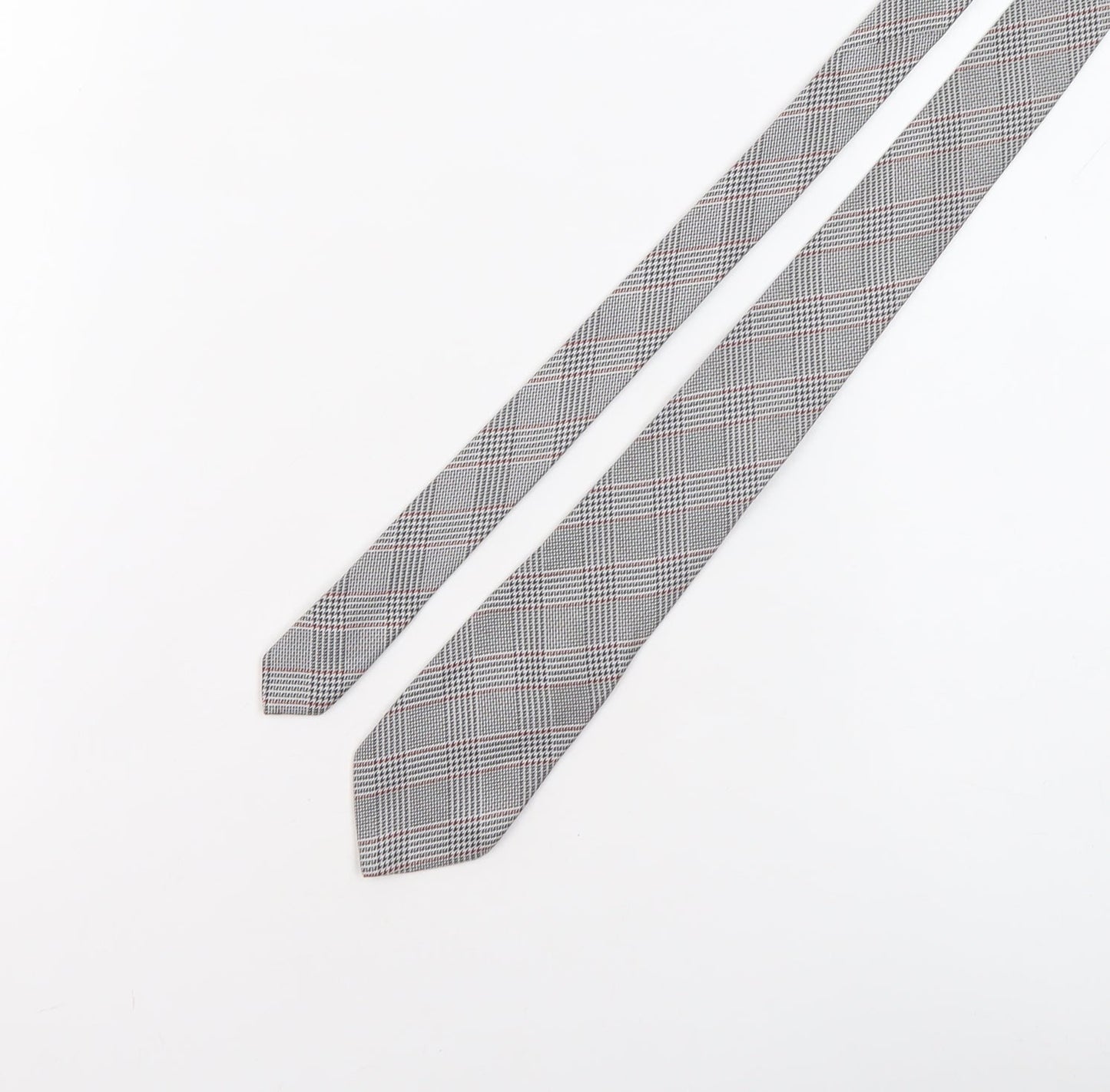 Mens Baumler Multicoloured Plaids & Checks 100% Silk  Tie