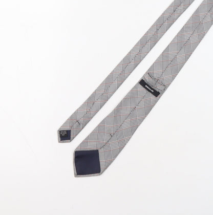Mens Baumler Multicoloured Plaids & Checks 100% Silk  Tie