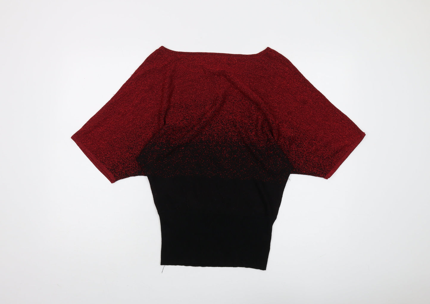 GNW Women's Red Boat Neck Jumper, Size S, Casual Chic