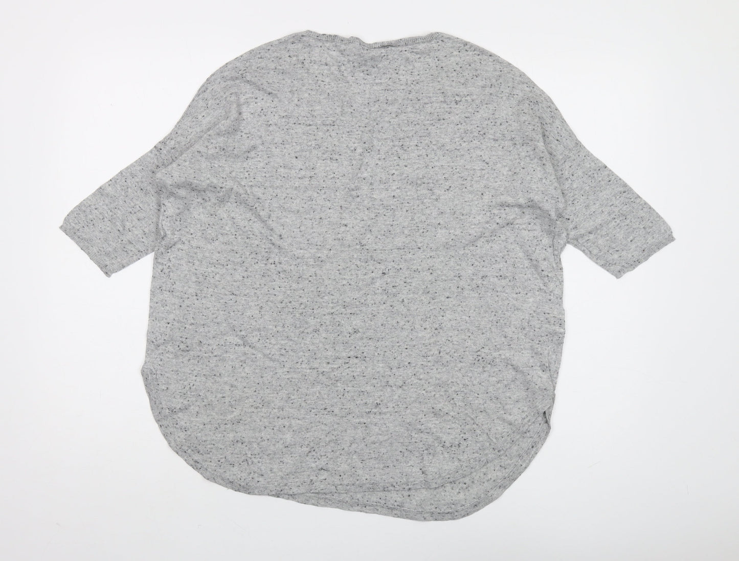 Womens UK Size XS Mango Grey Pullover Jumper