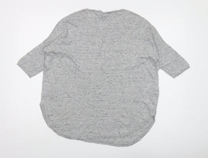 Womens UK Size XS Mango Grey Pullover Jumper