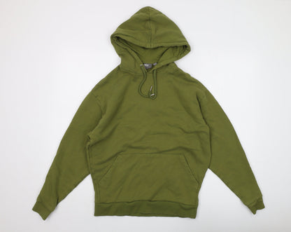 Mens UK Size XS ASOS Green Pullover Hoodie