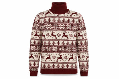 Mens UK Size XS ASOS DESIGN Red Pullover Jumper