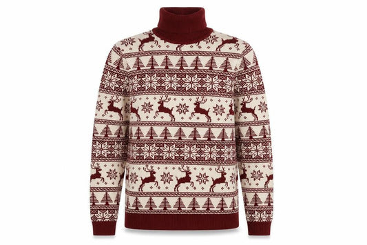 Mens UK Size XS ASOS DESIGN Red Pullover Jumper