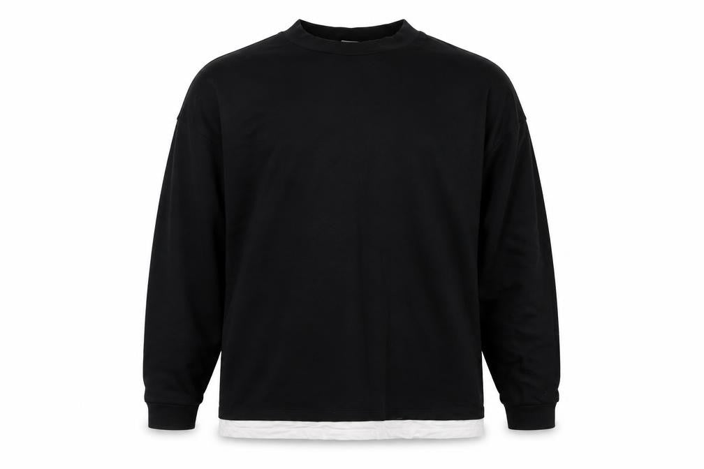 Unisex Adults UK Size L ASOS Black Pullover Sweatshirt