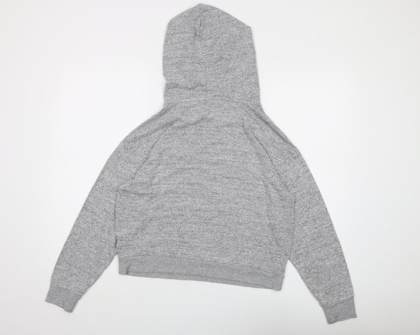 Gap Women's Grey Hooded Pullover Jumper XS