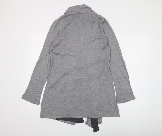 Womens UK Size 10 Per Una Grey Cardigan Jumper