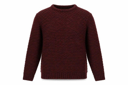 Mens UK Size M River Island Red Pullover Jumper