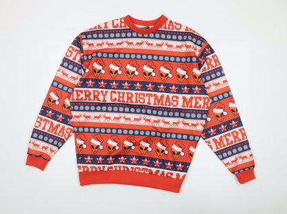 Mens UK Size XS ASOS Multicoloured Pullover Sweatshirt