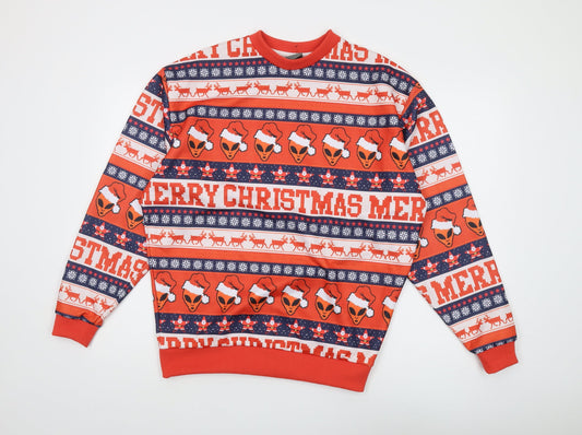 Mens UK Size XS ASOS Multicoloured Pullover Sweatshirt