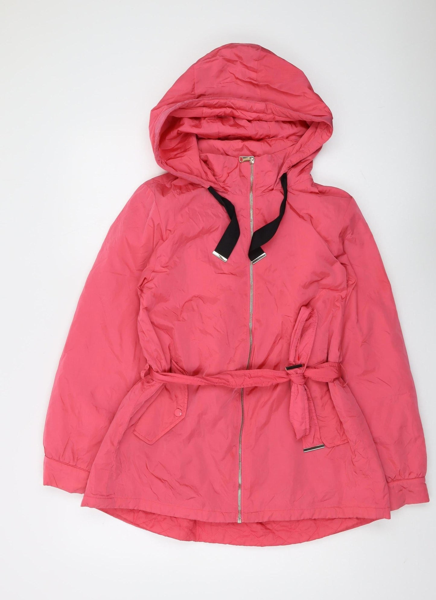 Womens UK Size 12 NEXT Pink Anorak Coat