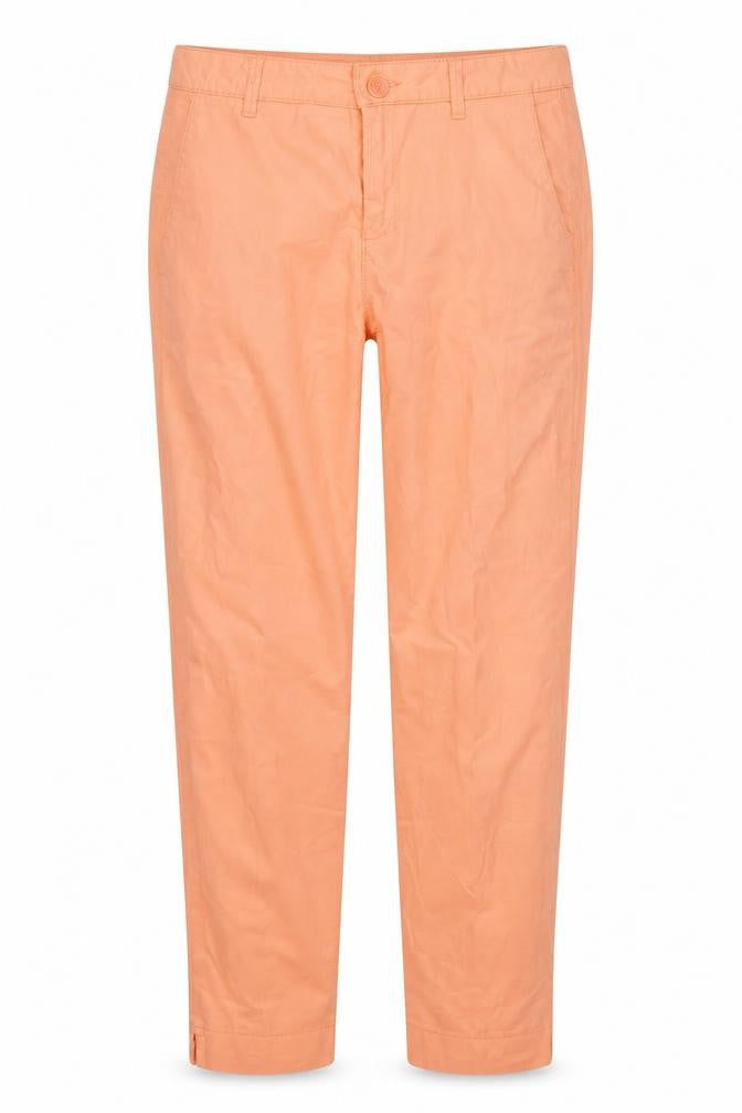 Womens UK Size 8 United Colors of Benetton Regular Fit Chino Orange Trousers