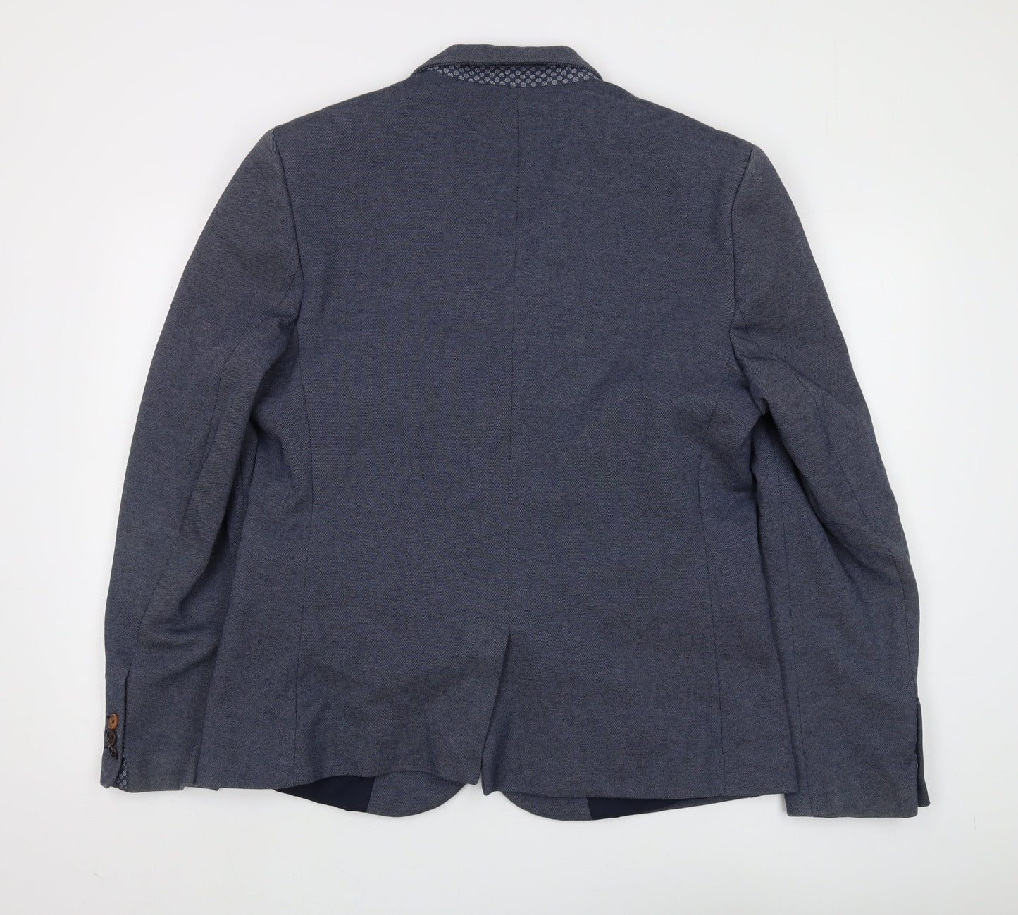 Mens UK Size 41-44 Burton Regular Blue Suit Jacket