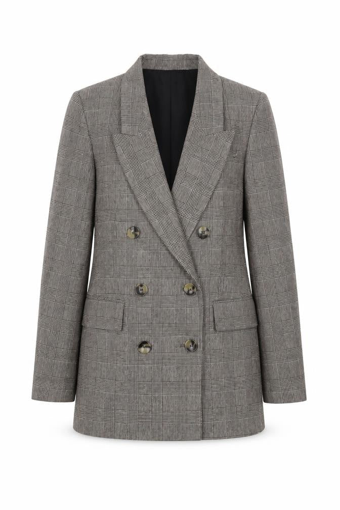 Womens UK Size 4 Zara Woman Regular Grey Blazer