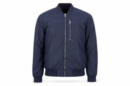 Mens UK Size M H&M Blue Bomber Jacket