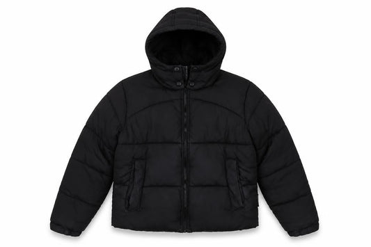 Womens UK Size 8 Missguided Black Puffer Jacket