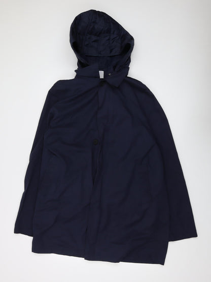 Mens UK Size L Bellfield Blue Rain Coat