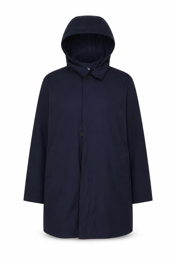 Mens UK Size L Bellfield Blue Rain Coat