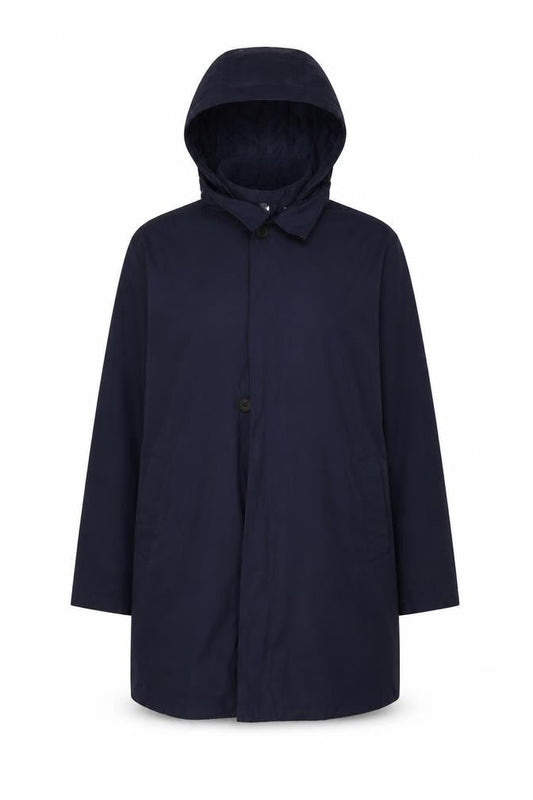 Mens UK Size L Bellfield Blue Rain Coat