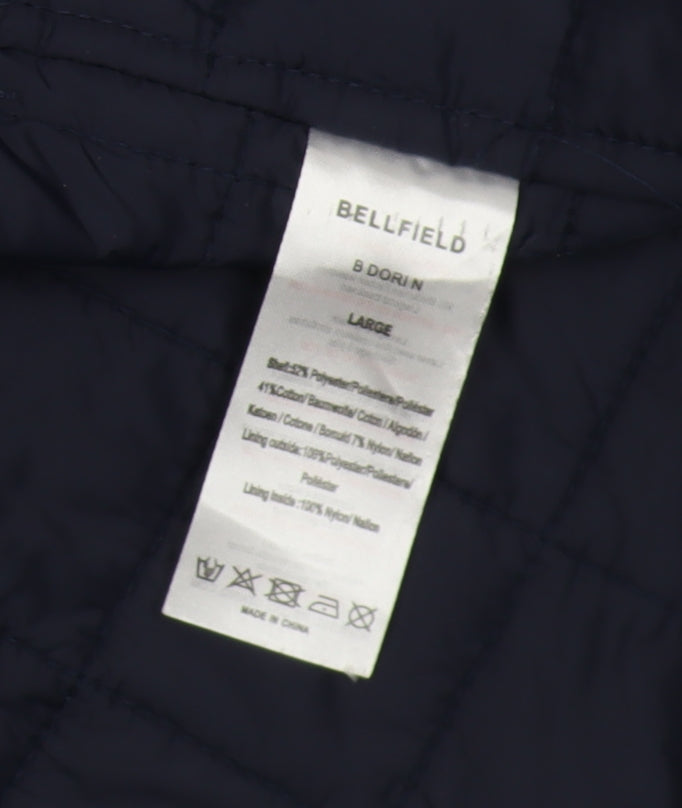 Mens UK Size L Bellfield Blue Rain Coat