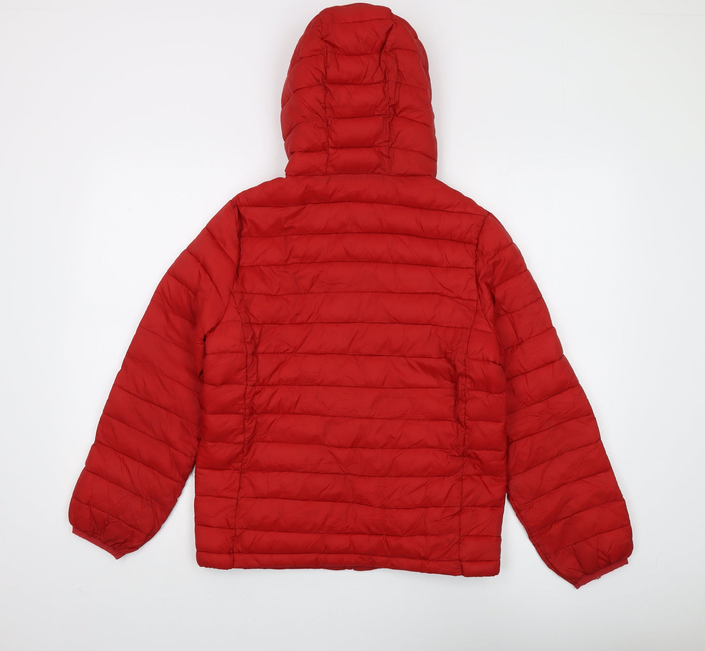 MNG Boys Red Hooded Puffer Jacket 13-14 Years